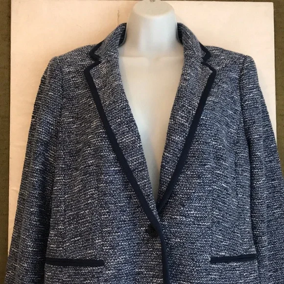 NEW Talbots jacket blazer cotton blend 8 - Picture 11 of 11